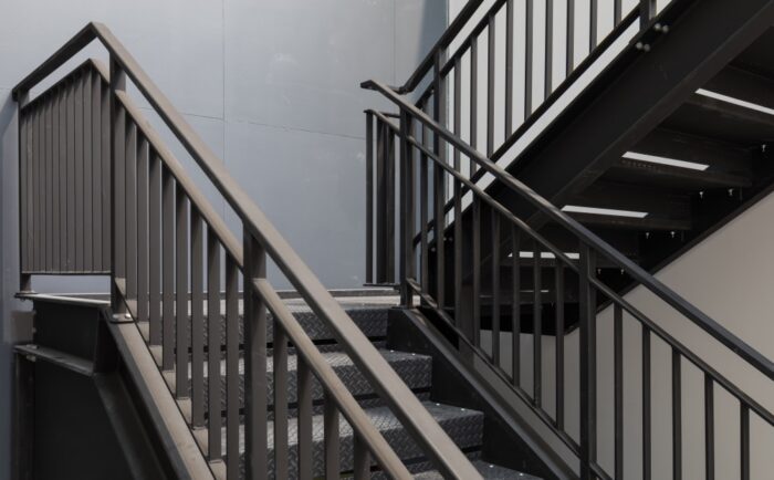 Steel Access Stairs detail_Church Street Penrose